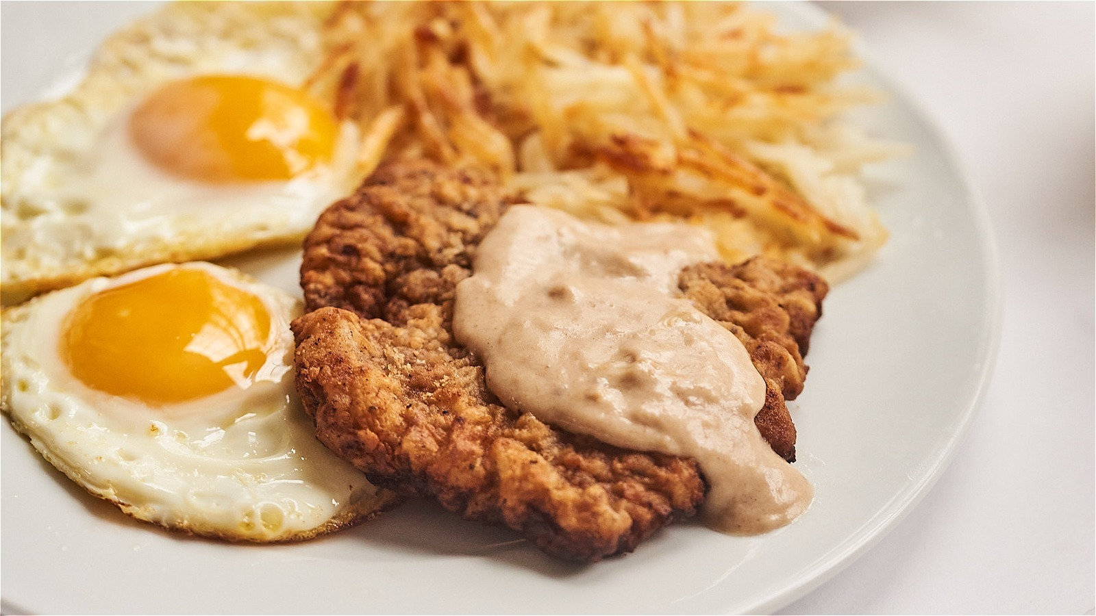 Country Fried Steak & Eggs